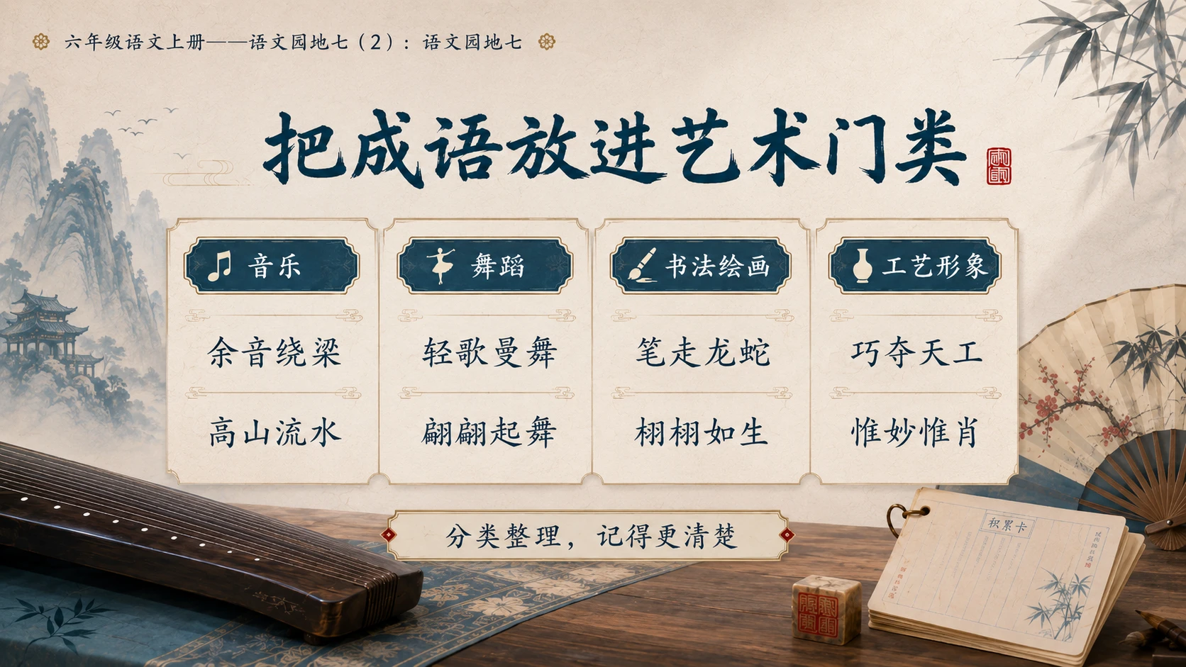 小学六年制统编教材系列课件——六年级语文上册：语文园地七（2） - 预览图9