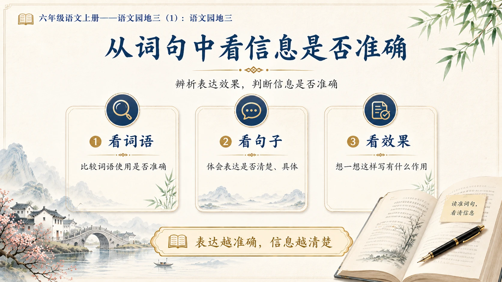 小学六年制统编教材系列课件——六年级语文上册：语文园地三（1） - 预览图11