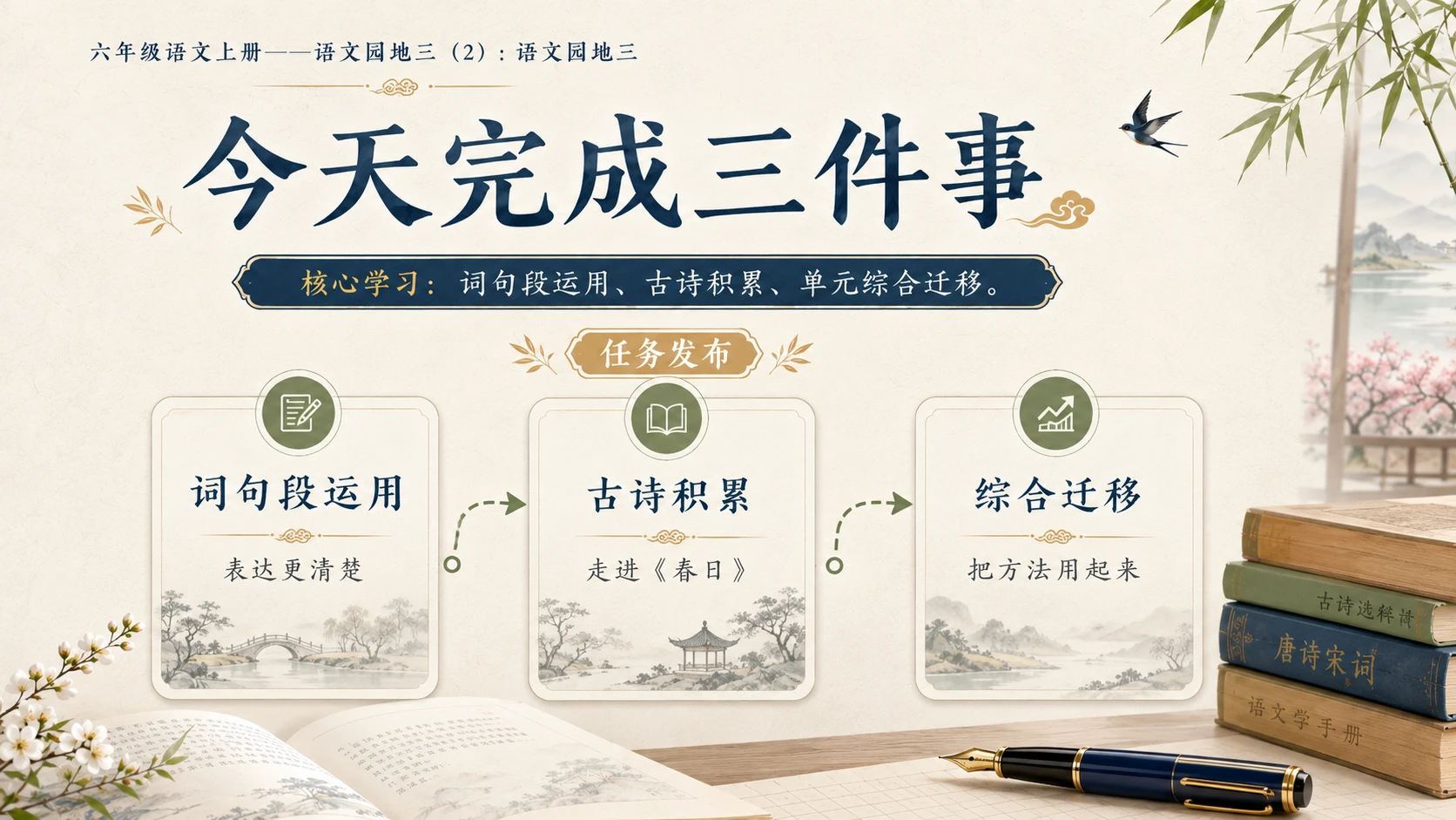 小学六年制统编教材系列课件——六年级语文上册：语文园地三（2） - 预览图3