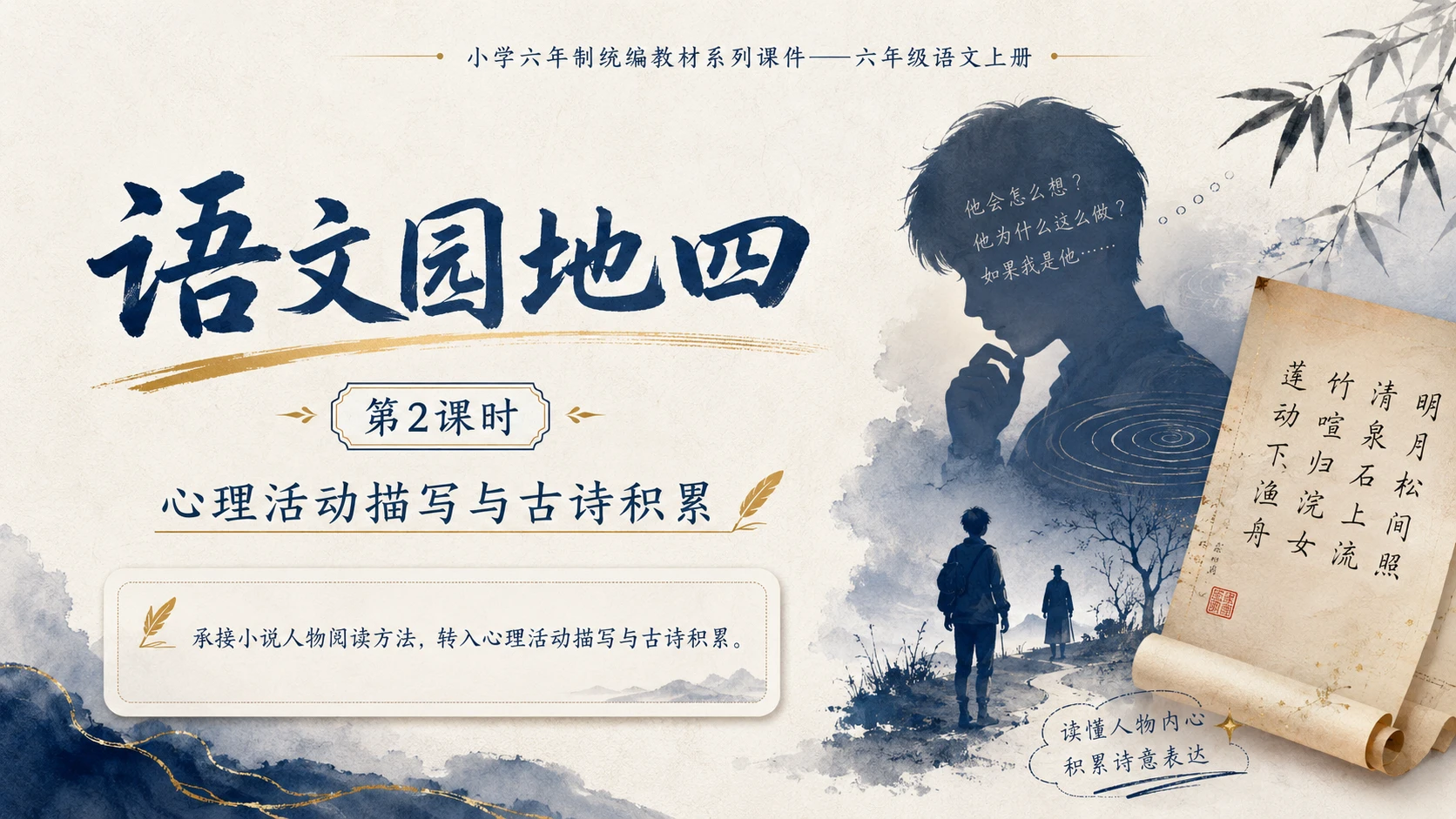 小学六年制统编教材系列课件——六年级语文上册：语文园地四（2） - 预览图1