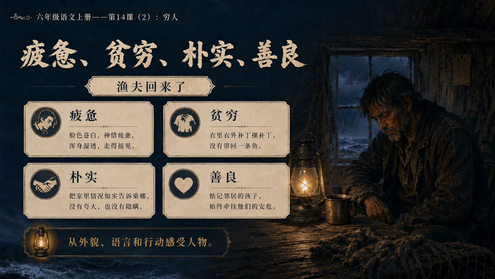 小学六年制统编教材系列课件——六年级语文上册第14课（2）：穷人 - 预览图9
