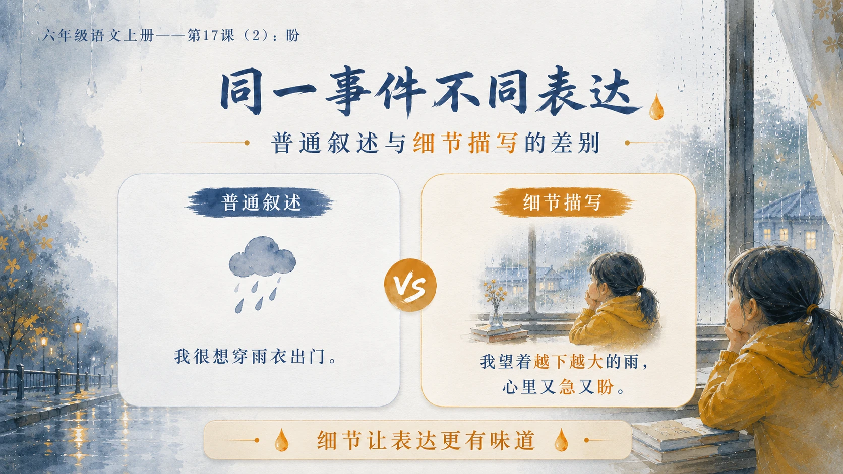 小学六年制统编教材系列课件——六年级语文上册第17课（2）：盼 - 预览图10