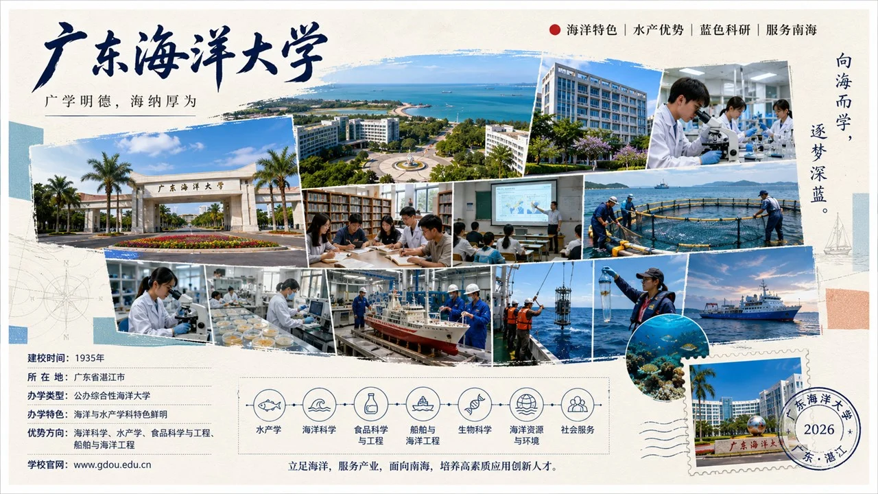 岭南学府图鉴：广东46所公办本科高校概览PPT课件 - 预览图6