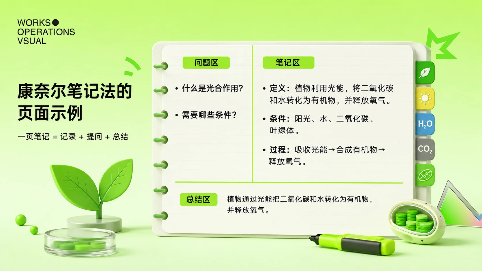 6种学霸笔记法PPT - 预览图8