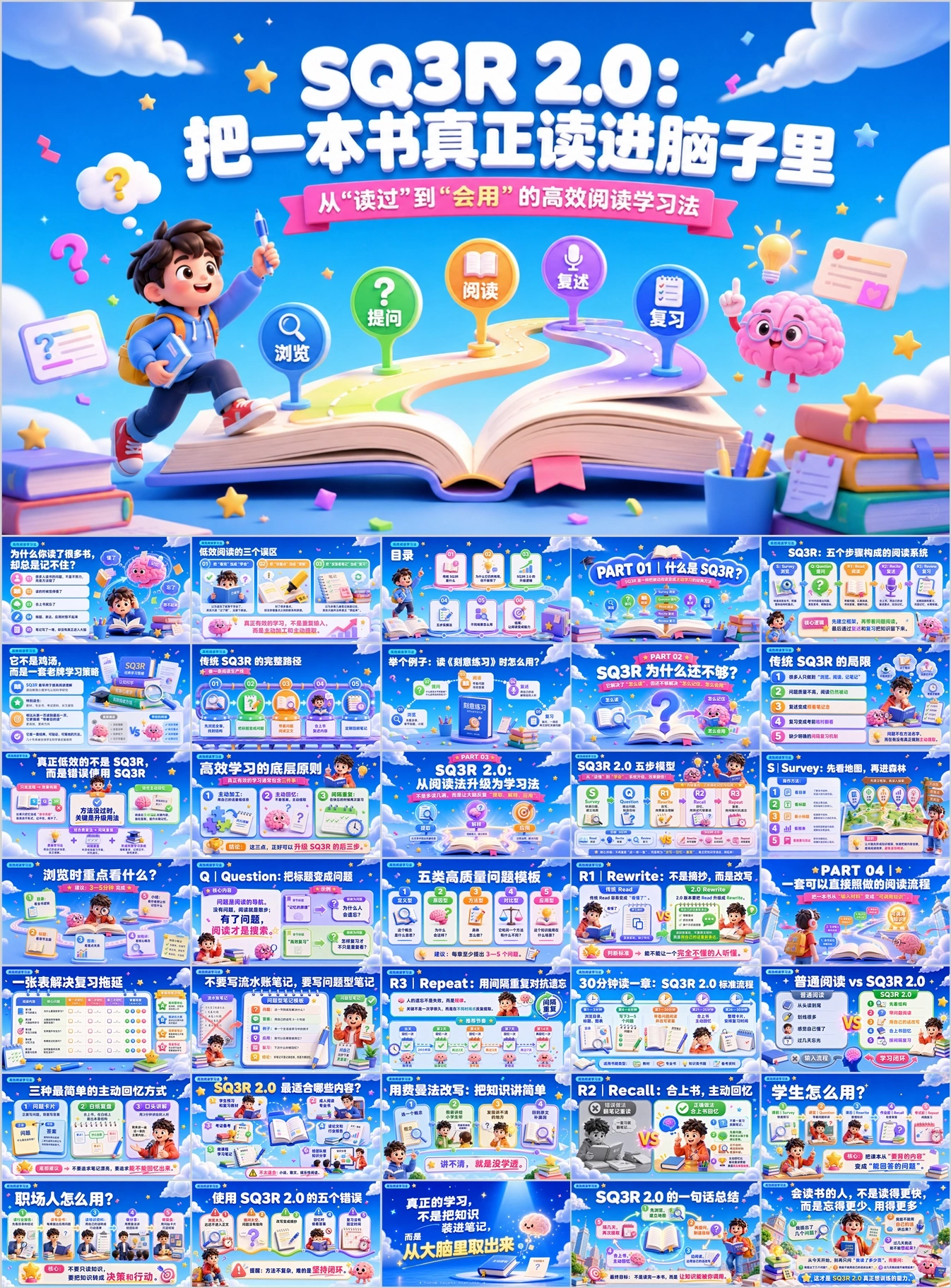 SQ3R 2.0：把一本书真正读进脑子里 - 预览图17