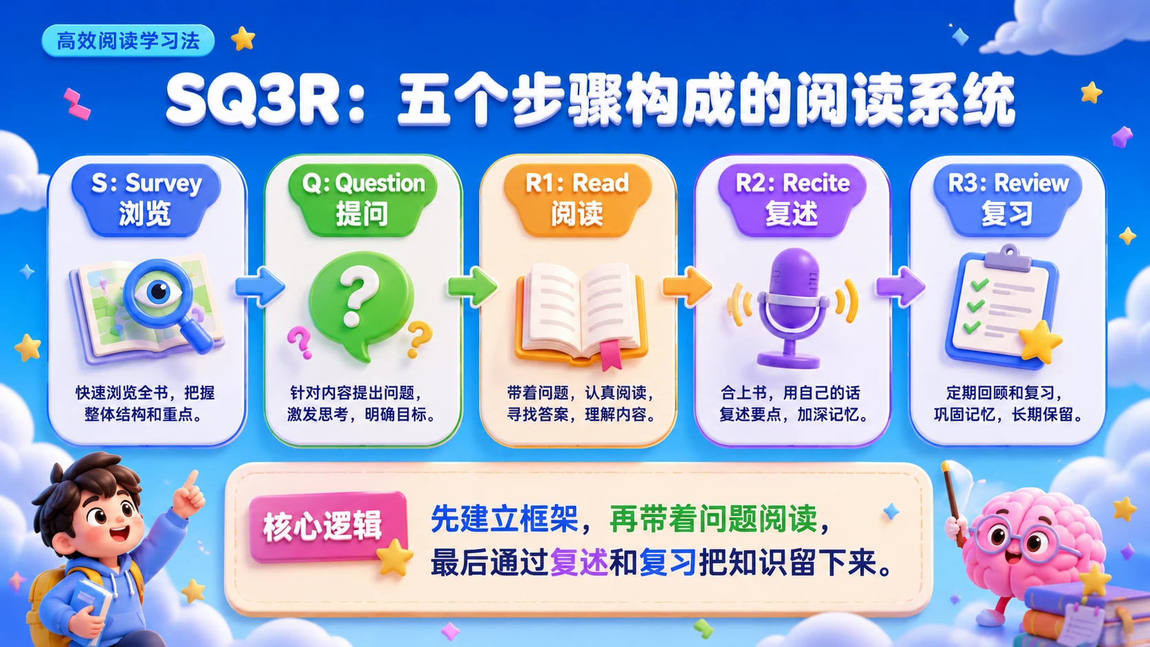 SQ3R 2.0：把一本书真正读进脑子里 - 预览图6