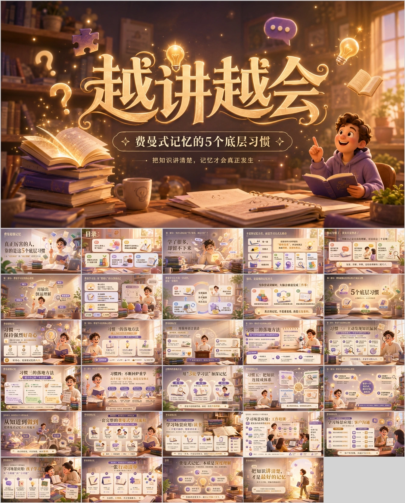 费曼超强记忆：真正厉害的人，靠的是这5个底层习惯 - 预览图16