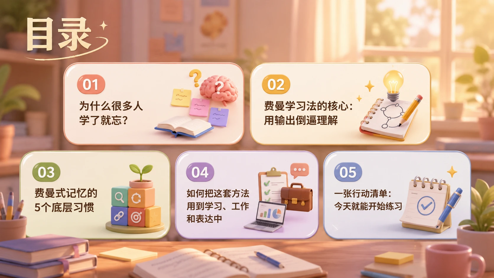 费曼超强记忆：真正厉害的人，靠的是这5个底层习惯 - 预览图2