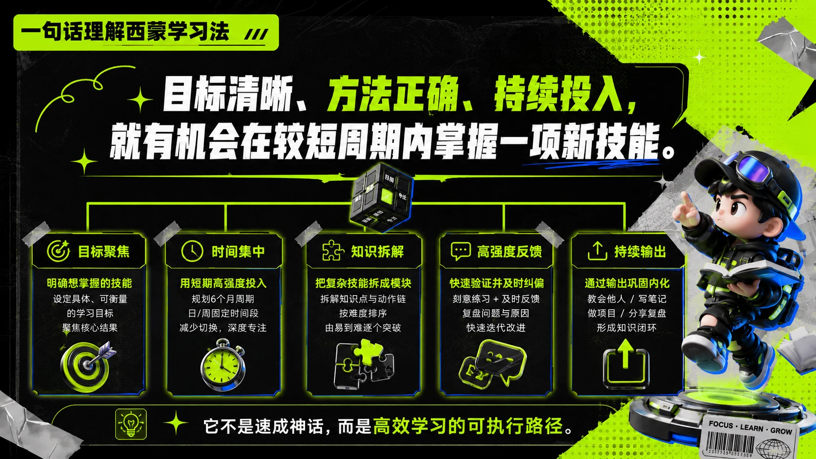 西蒙学习法：6个月掌握一项技能的底层逻辑 - 预览图5