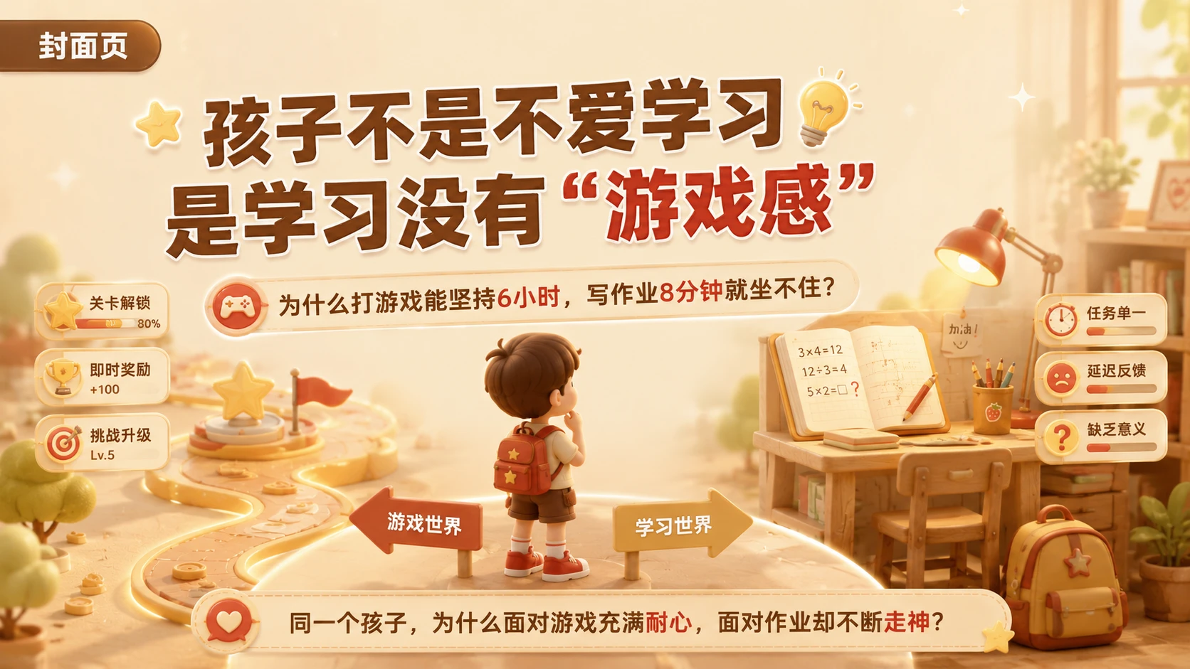 孩子不是不爱学习，是学习没有“游戏感” - 预览图1