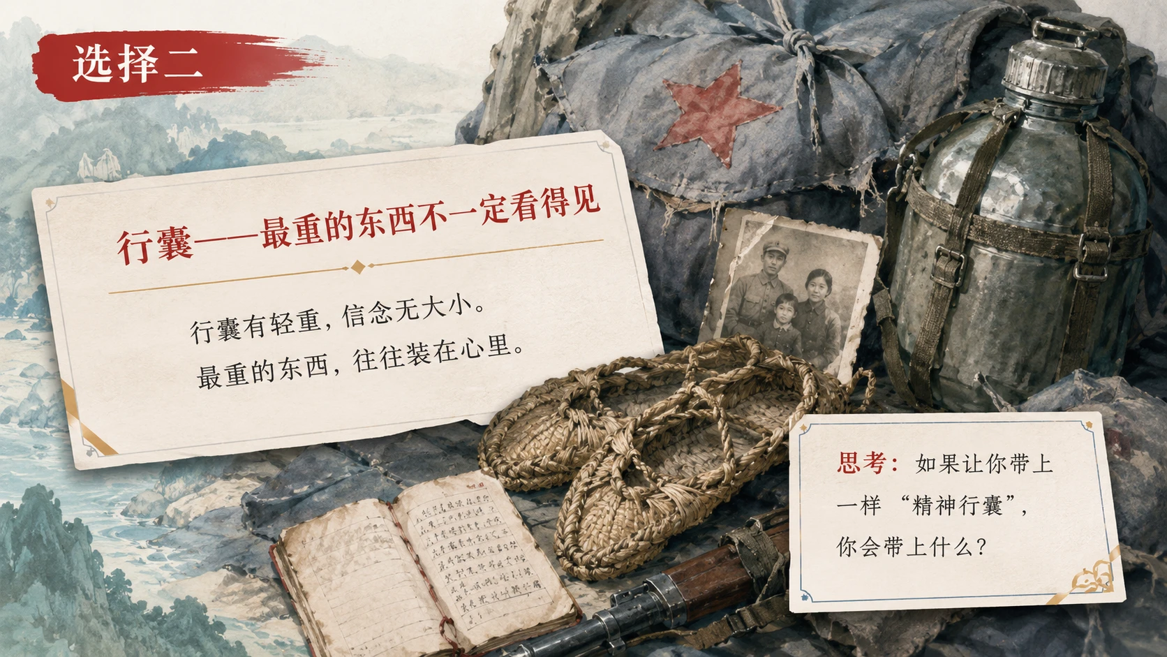 长征路上的10个选择｜纪念长征沉浸式主题班会PPT - 预览图4