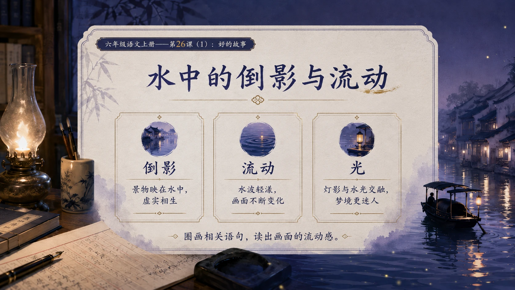 小学六年制统编教材系列课件——六年级语文上册第26课（1）：好的故事 - 预览图10