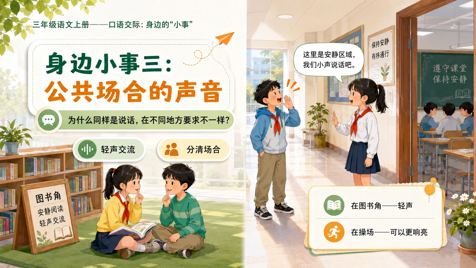 小学六年制统编教材系列课件——三年级语文上册口语交际：身边的“小事” - 预览图7