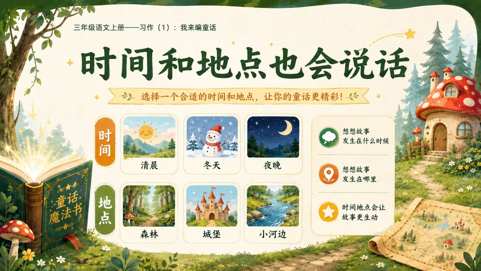 小学六年制统编教材系列课件——三年级语文上册习作：我来编童话（1） - 预览图10