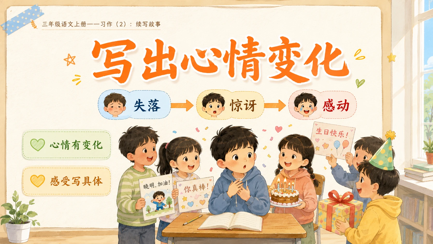 小学六年制统编教材系列课件——三年级语文上册习作：续写故事（2） - 预览图8