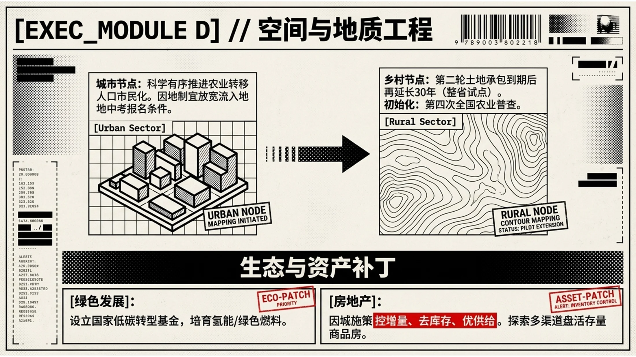 污渍赛博垃圾风格政府工作报告PPT - 预览图8