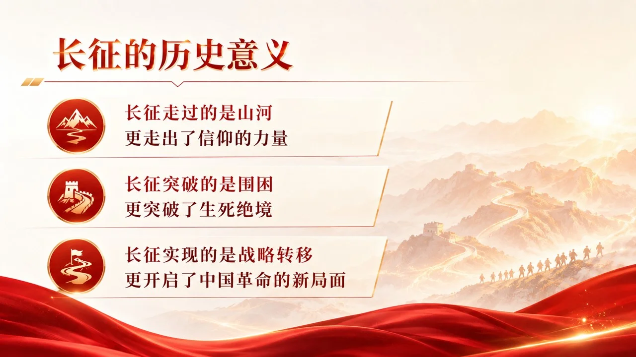 建党105周年主题党课PPT｜新征程是新的长征｜赓续红色血脉 走好新时代赶考路 - 预览图17