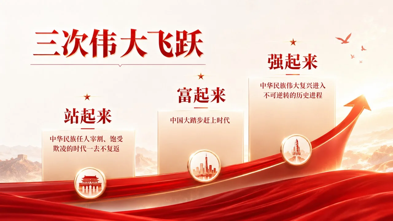 建党105周年主题党课PPT｜新征程是新的长征｜赓续红色血脉 走好新时代赶考路 - 预览图9