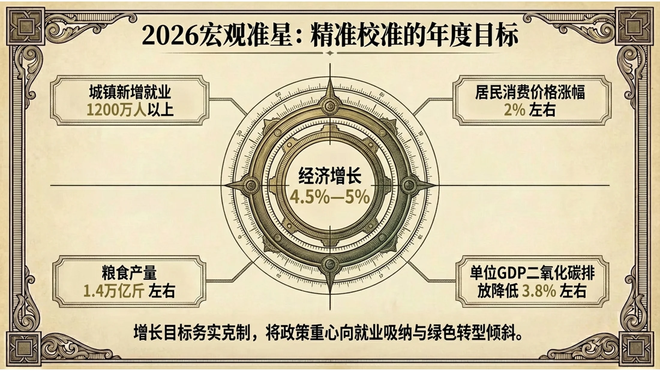 铜板雕刻风格复古绘画政府工作报告PPT - 预览图9
