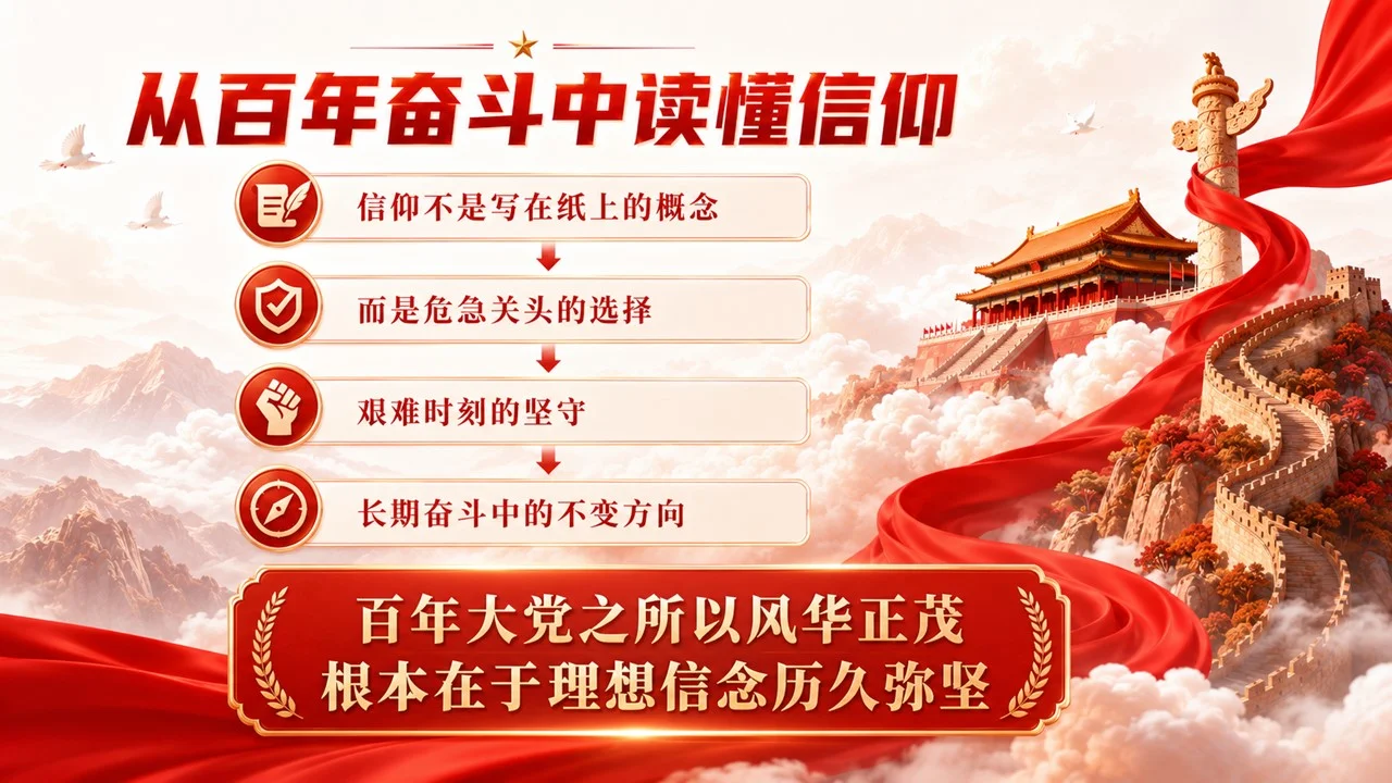 伟大建党精神照亮新征程PPT｜庆祝中国共产党成立105周年专题党课课件 - 预览图6