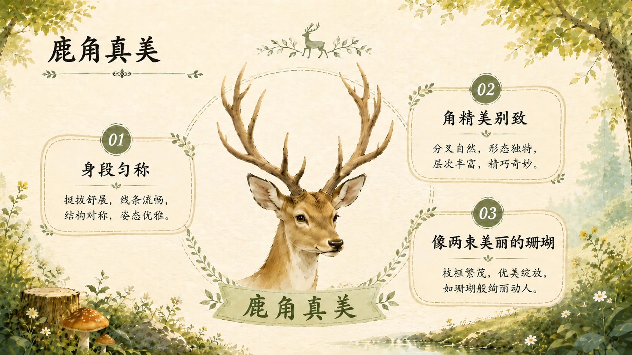 部编版小学语文三年级下册《鹿角和鹿腿》PPT课件｜寓言故事思辨教学模板 - 预览图10