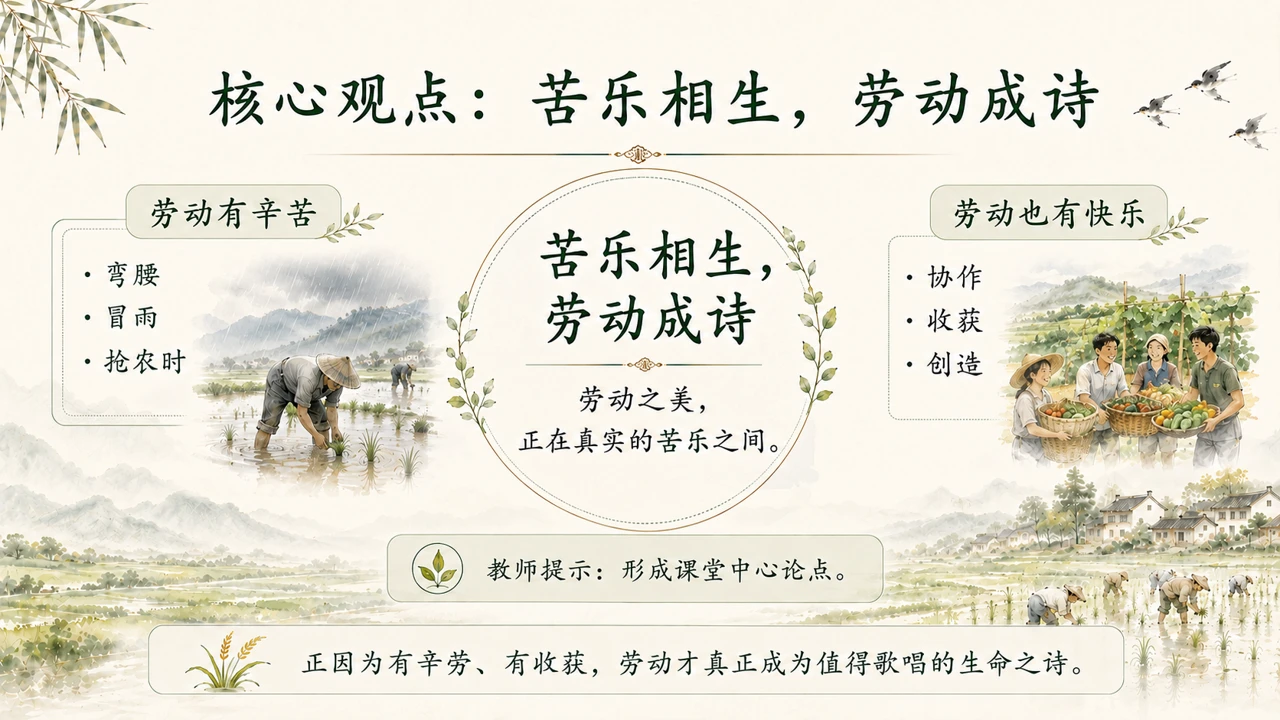 统编版高中语文必修上册《芣苢》《插秧歌》 - 预览图4