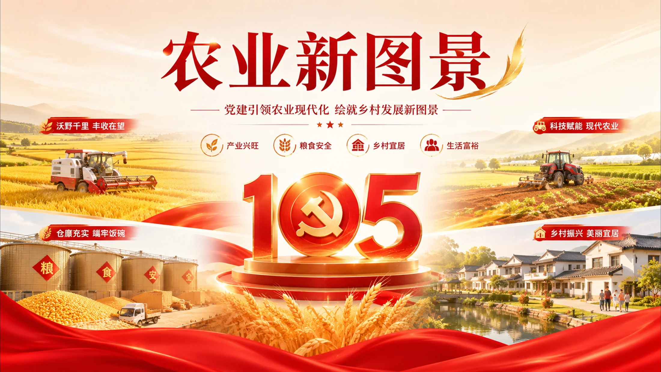 庆祝“七一”党建105周年PPT灵感库208张 - 预览图11