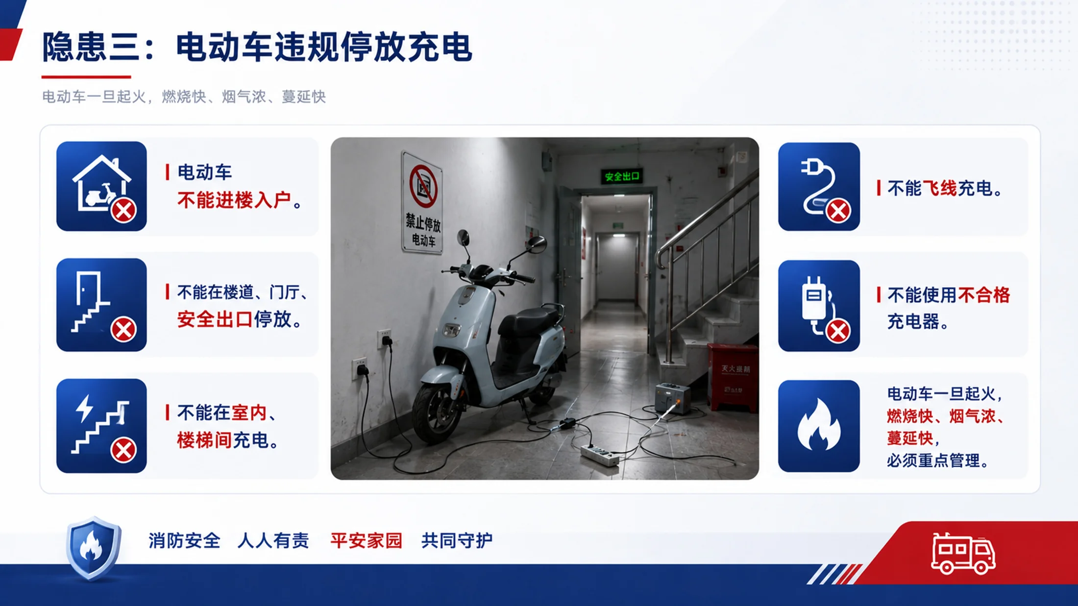 物业消防安全培训PPT课件｜小区物业消防管理｜物业员工安全教育模板 - 预览图18