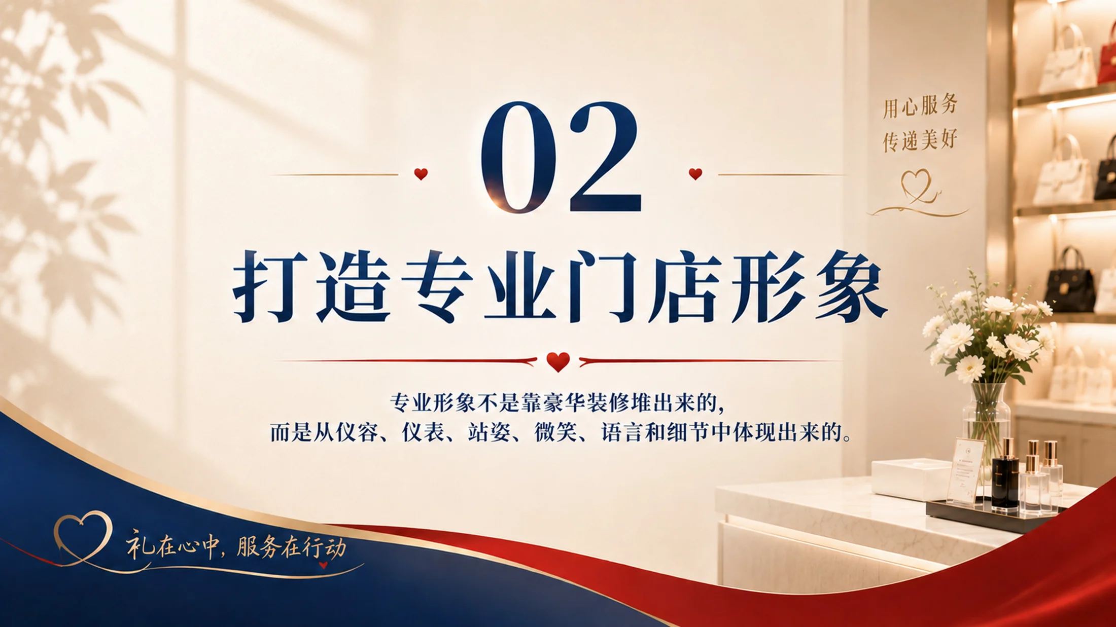 门店服务礼仪培训PPT课件｜销售接待规范培训｜店员服务意识提升模板 - 预览图8
