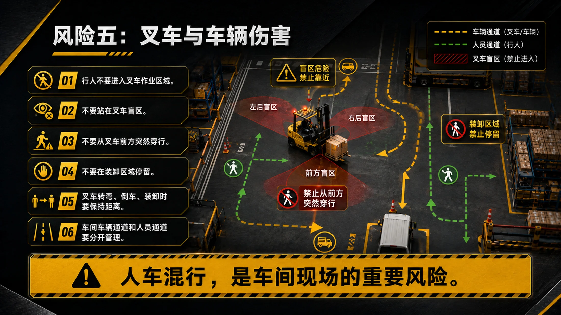 工厂车间安全生产培训PPT课件｜车间员工安全教育｜生产现场规范操作模板 - 预览图19