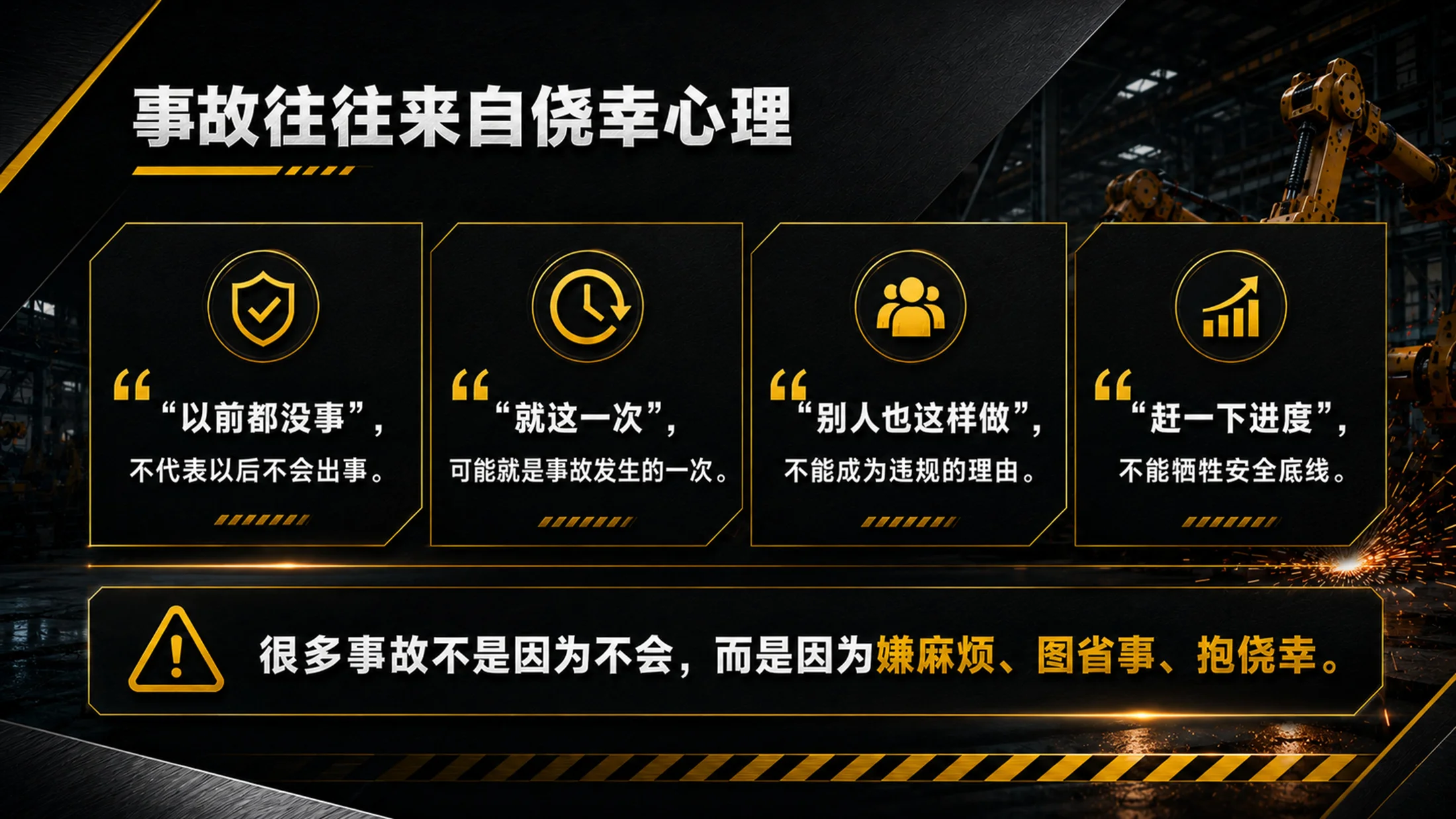 工厂车间安全生产培训PPT课件｜车间员工安全教育｜生产现场规范操作模板 - 预览图7