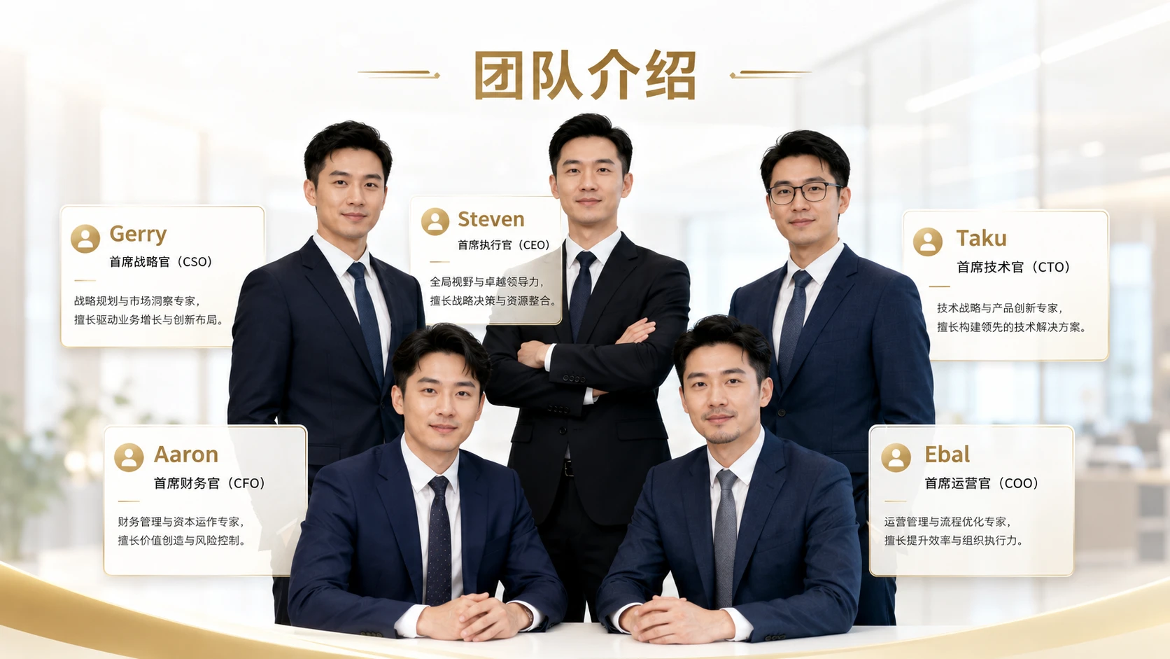 团队及人物介绍PPT灵感库 - 预览图5