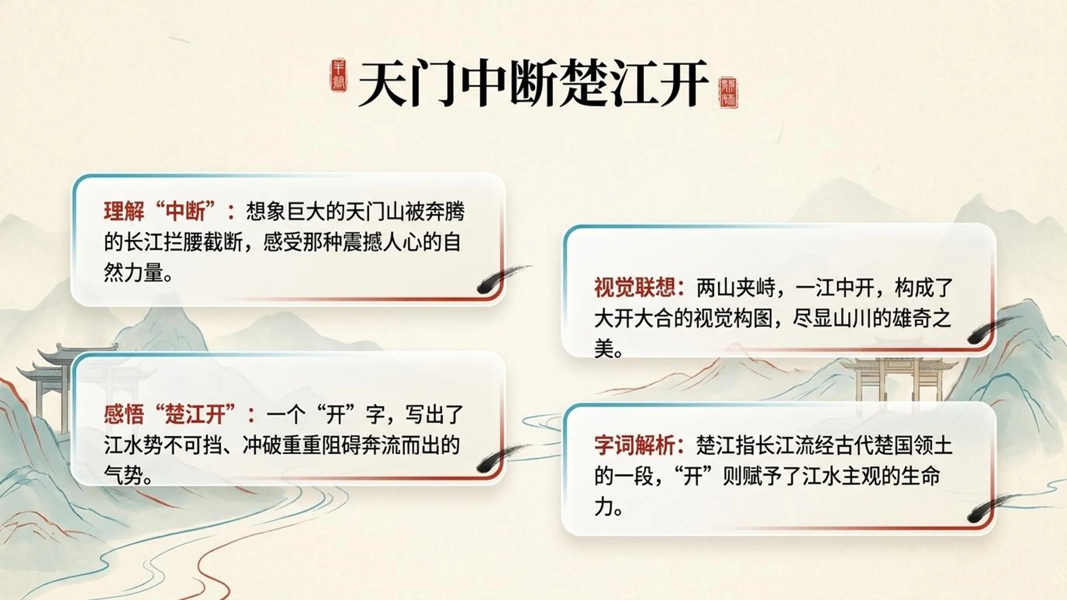 小学六年制统编教材系列课件——三年级语文上册第17课（1）：古诗三首 - 预览图8