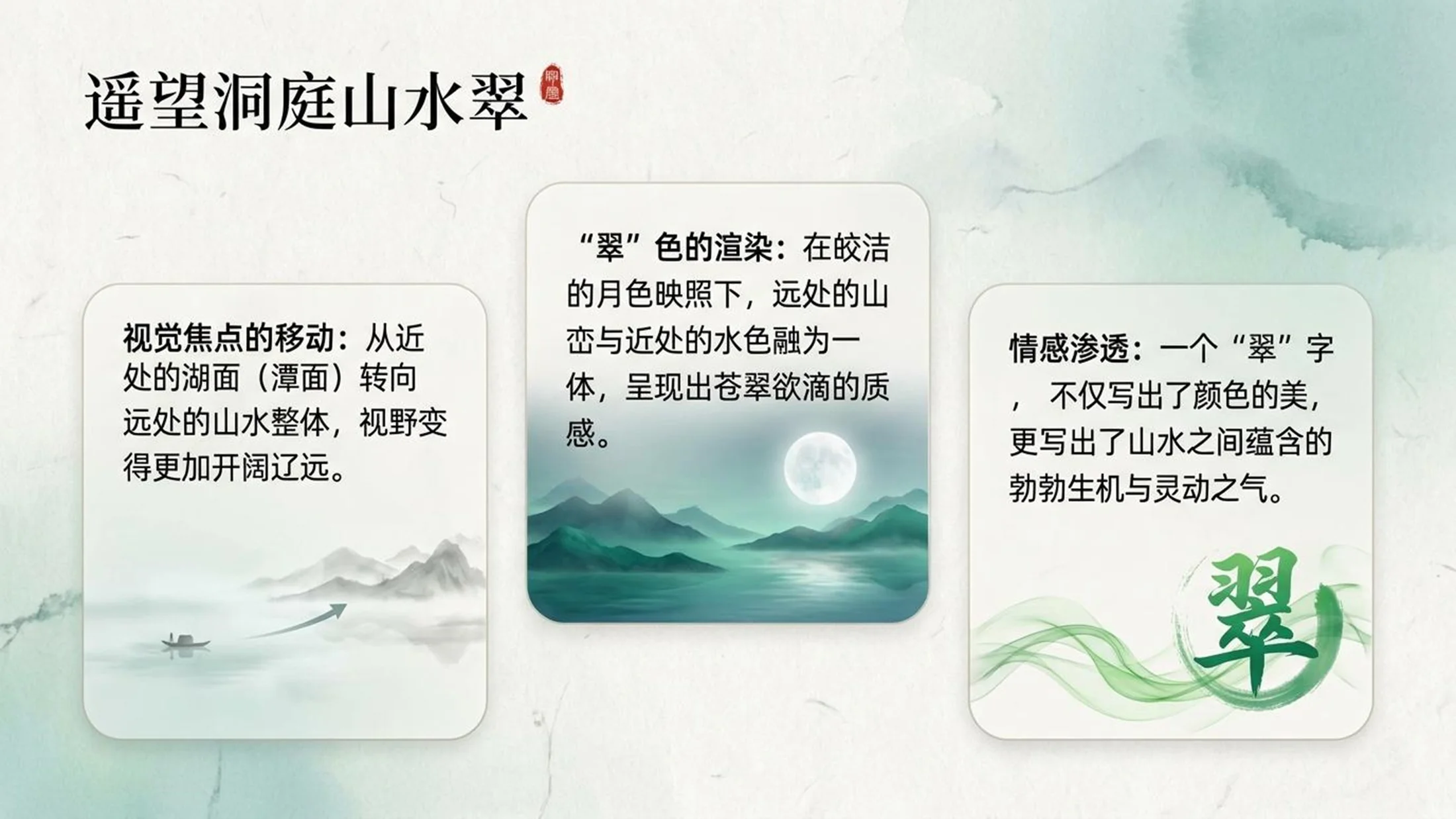 小学六年制统编教材系列课件——三年级语文上册第17课（2）：古诗三首 - 预览图8