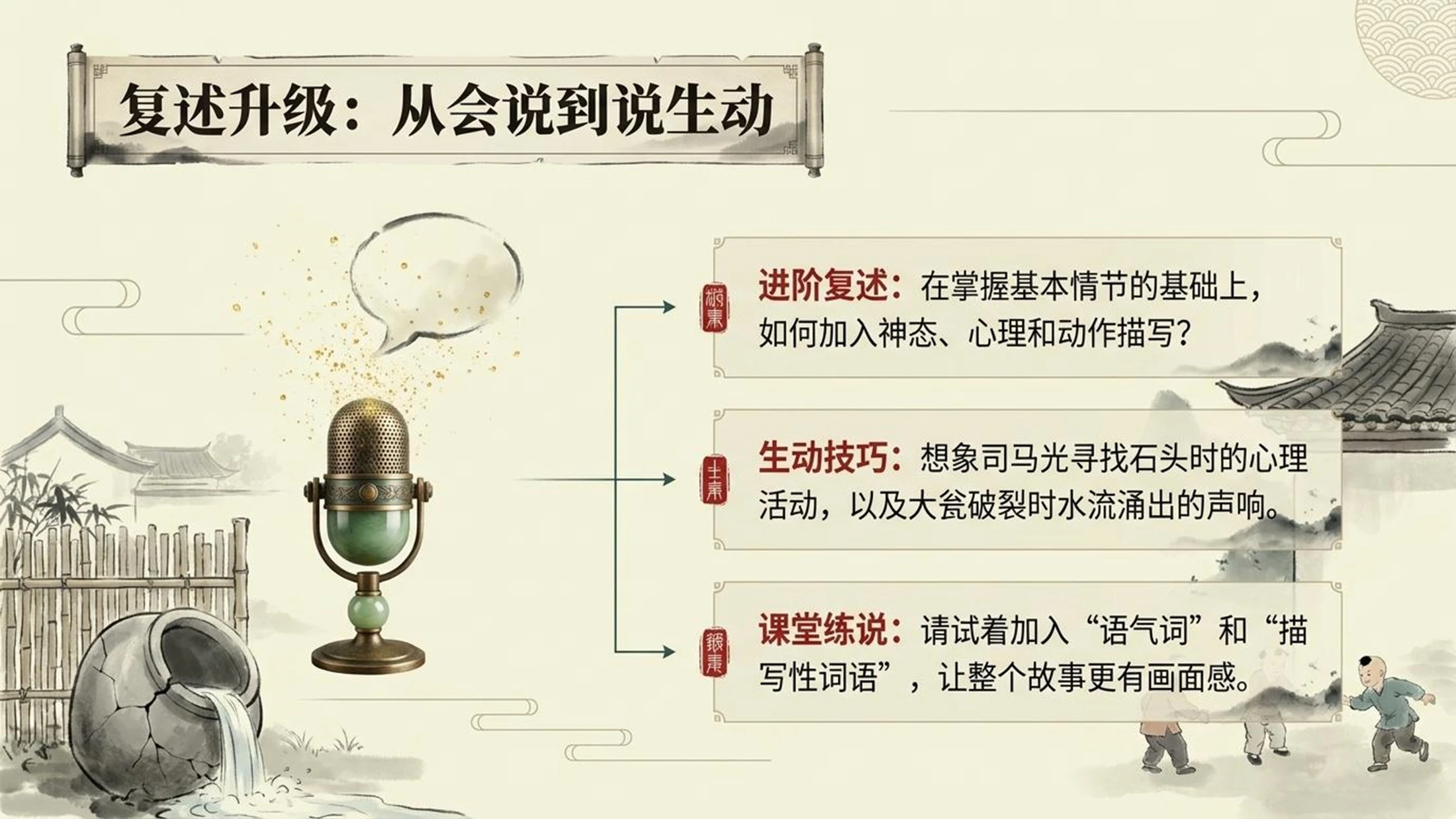 小学六年制统编教材系列课件——三年级语文上册第24课（2）：司马光 - 预览图9