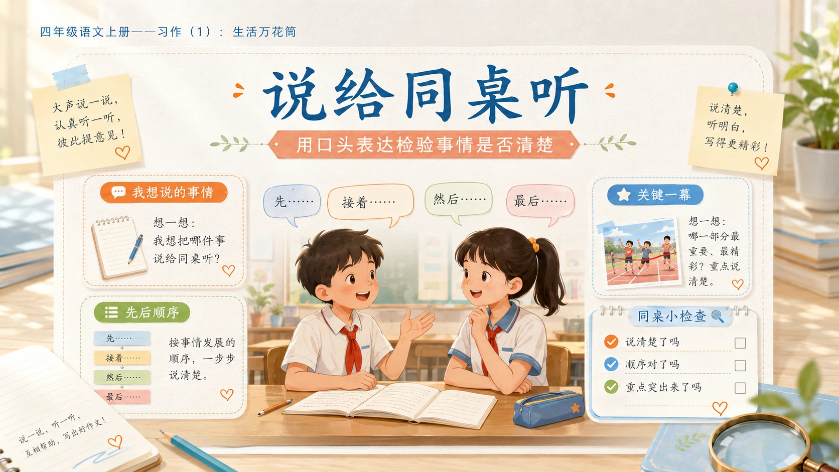 小学六年制统编教材系列课件——四年级语文上册：习作：生活万花筒（1） - 预览图14