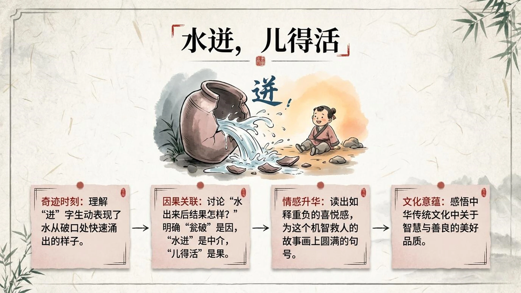 小学六年制统编教材系列课件——三年级语文上册第24课（1）：司马光 - 预览图12