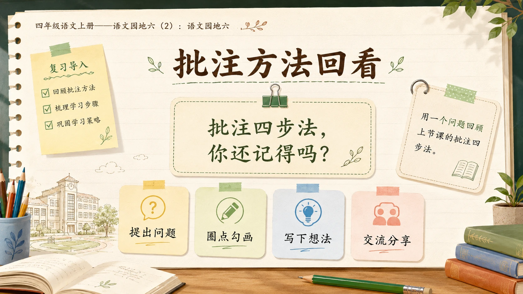 小学六年制统编教材系列课件——四年级语文上册：语文园地六（2） - 预览图3
