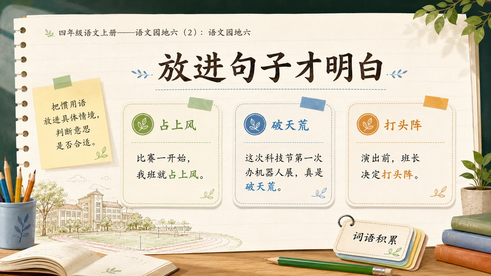 小学六年制统编教材系列课件——四年级语文上册：语文园地六（2） - 预览图5