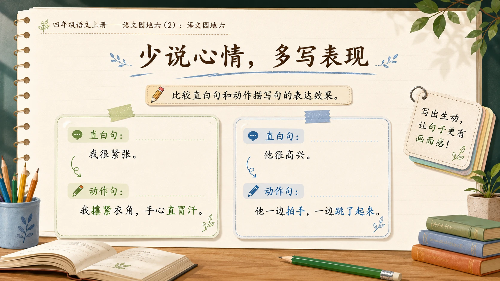 小学六年制统编教材系列课件——四年级语文上册：语文园地六（2） - 预览图8