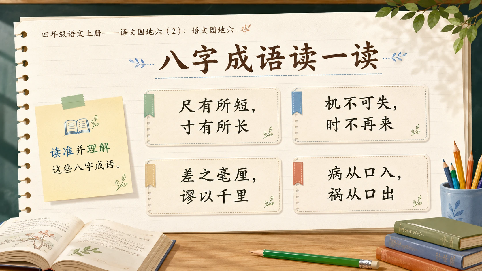 小学六年制统编教材系列课件——四年级语文上册：语文园地六（2） - 预览图10