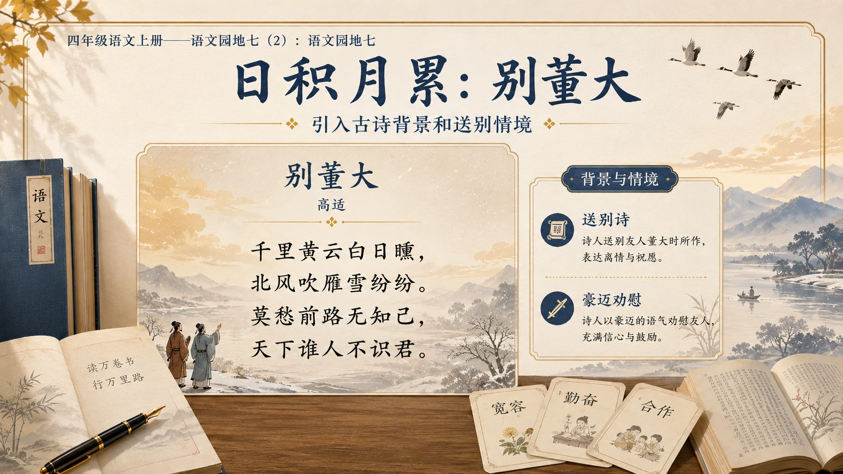 小学六年制统编教材系列课件——四年级语文上册：语文园地七（2） - 预览图6