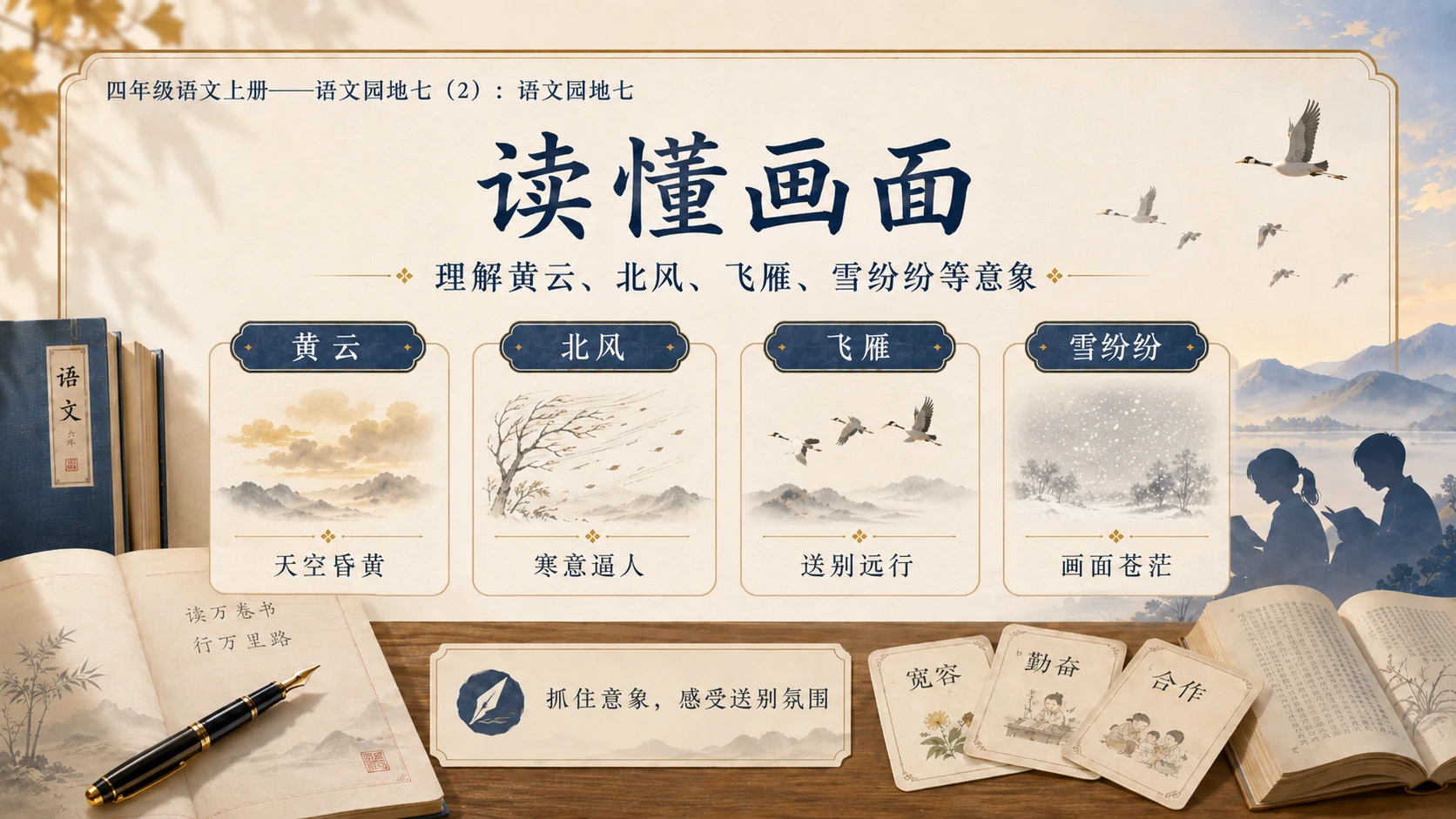 小学六年制统编教材系列课件——四年级语文上册：语文园地七（2） - 预览图8