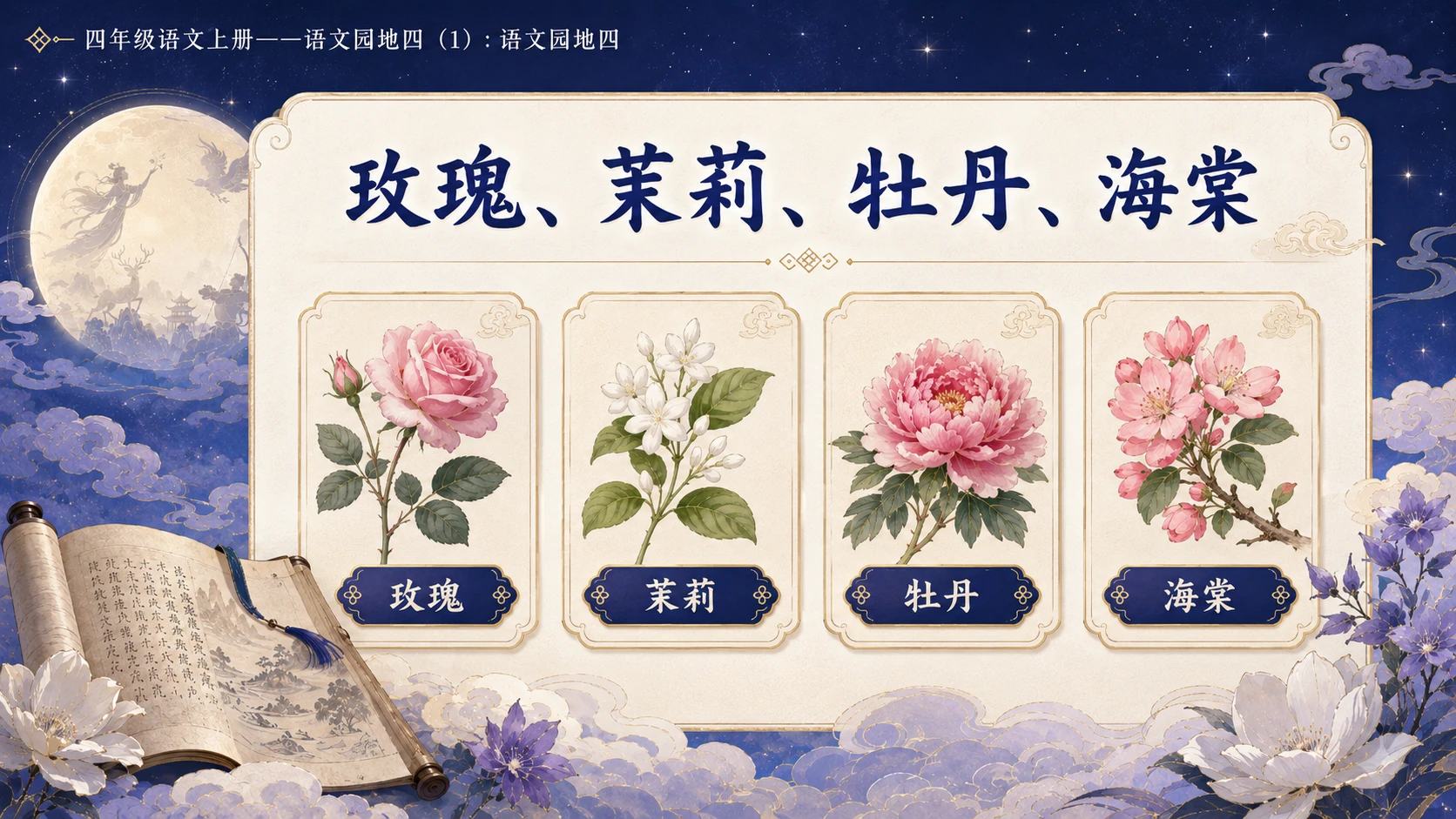 小学六年制统编教材系列课件——四年级语文上册：语文园地四（1） - 预览图8