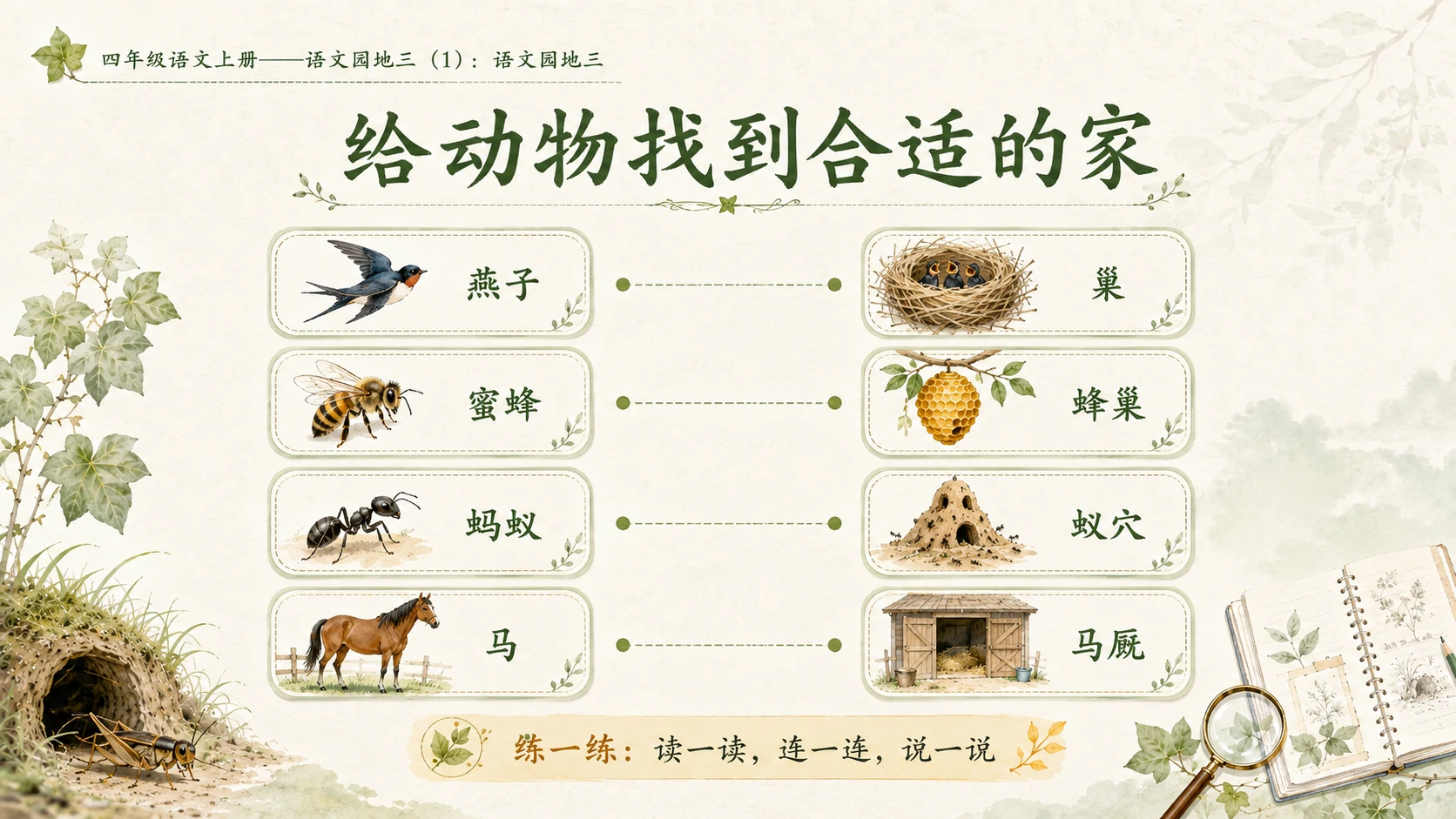 小学六年制统编教材系列课件——四年级语文上册：语文园地三（1） - 预览图8