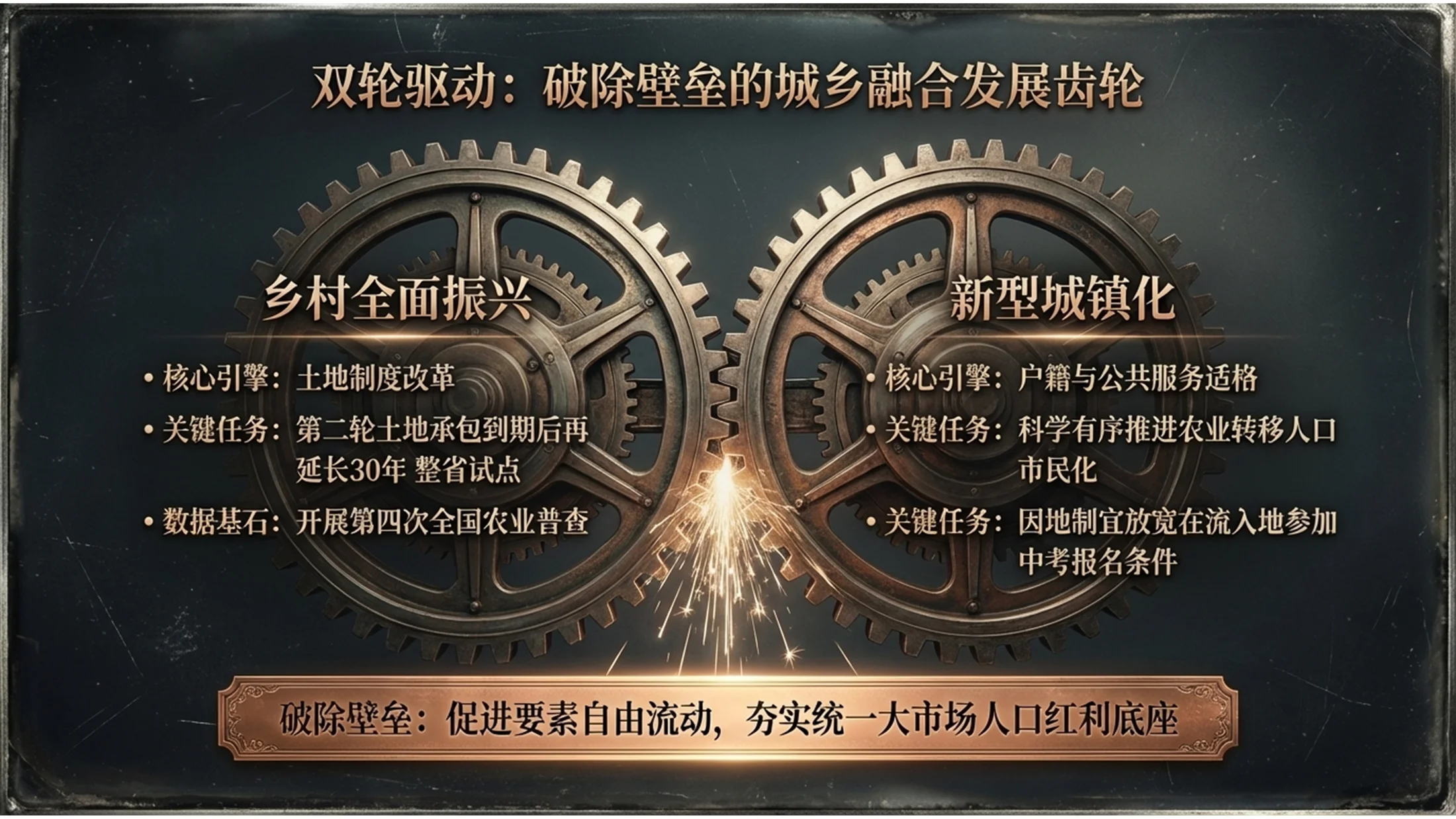 锡版摄影风格金属政府工作报告PPT - 预览图8