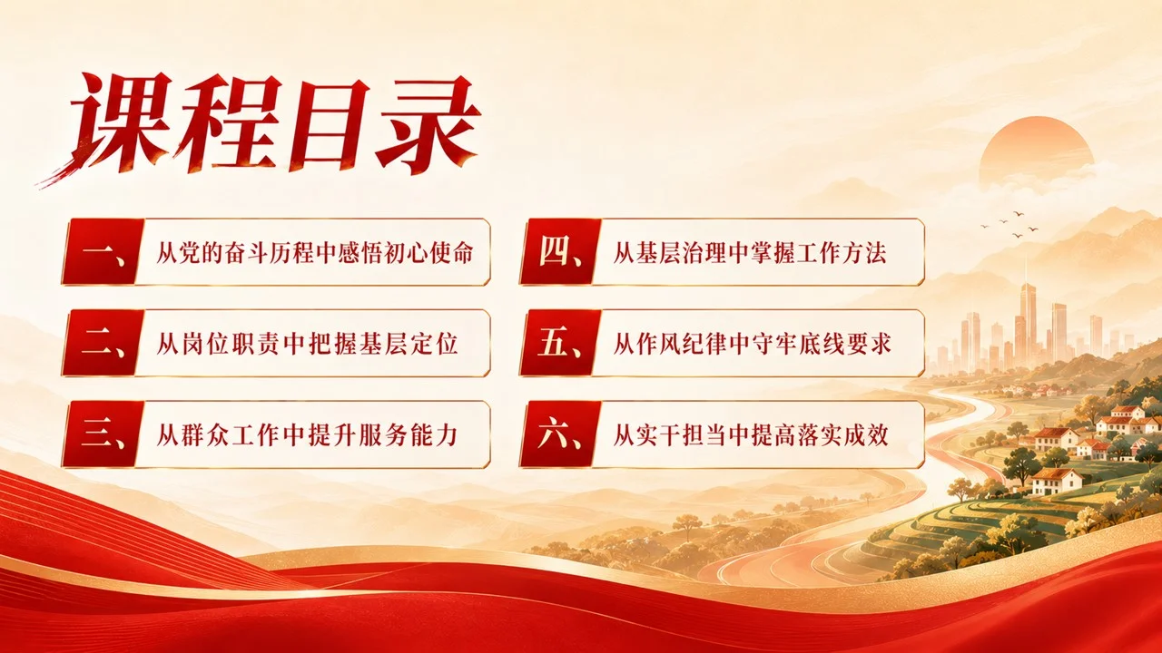 《百五初心启新程 基层实干担使命》庆祝建党105周年专题党课PPT党员干部培训课件 - 预览图3