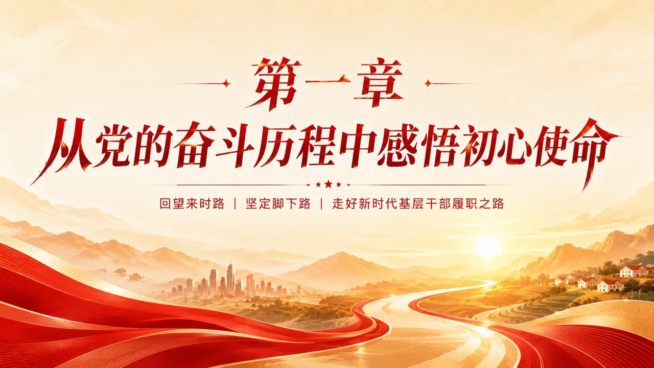 《百五初心启新程 基层实干担使命》庆祝建党105周年专题党课PPT党员干部培训课件 - 预览图4