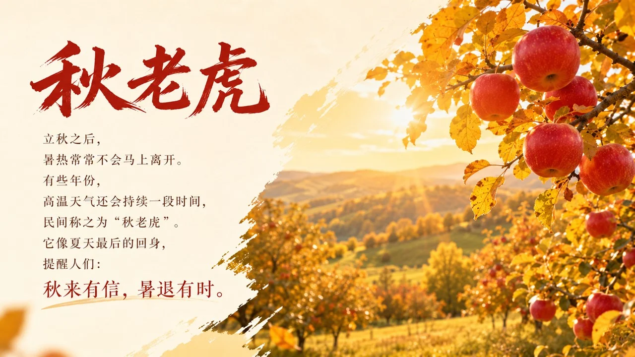 《立秋：一叶知秋，万物向收》二十四节气传统文化科普PPT课件 - 预览图7