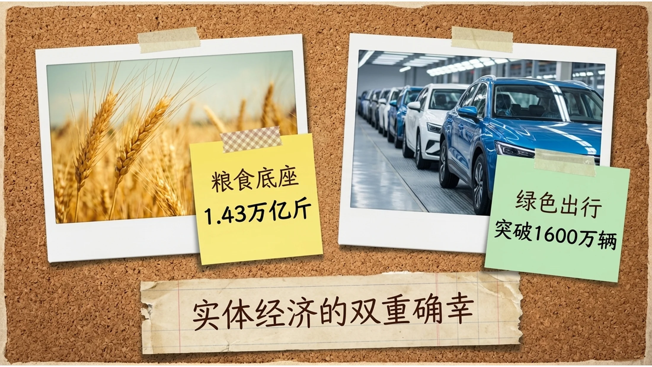 宝丽来照片探案风格政府工作报告PPT - 预览图3